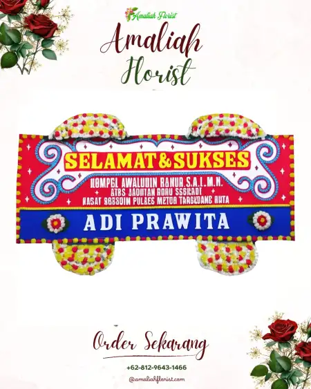 Papan Bunga Ucapan Selamat Dukuhwidara